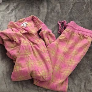 Flannel Pajama Set